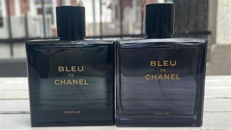 genuine bottle bleu de chanel filled by fake perfume|blue de chanel authenticity.